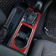 thumbnail image 6 of TINKI  Fit For Tacoma 2015 2016 2017 2018 2019 2020 2021 2022 2023 Soft Carbon Fiber Car Interior Accessory,Center Control Gear Shift Frame Sticker,Center Storage Box Frame Sticker, 6 of 14