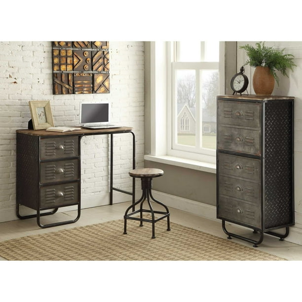 4d Concepts Locker Desk With Optional Bookcase And Stool Desk