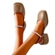 thumbnail image 4 of Amzcrzy Zapatos de mujer,Zapatos de mujer,Zapatillas de mujer, Sandalias de verano para mujer, sandalias de plataforma con cuña y punta cerrada, sandalias de lino con hebilla Sandalias Mujer Zapatill, 4 of 8
