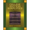 College Success Simplified, Used [Paperback]