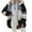 Black, variant on Brilliant Coats for Women Plus Size Winter Ladies Hooded Loose Long-sleeve Jacket Plush Coat with Zipper Clearance Clothes under $5.00