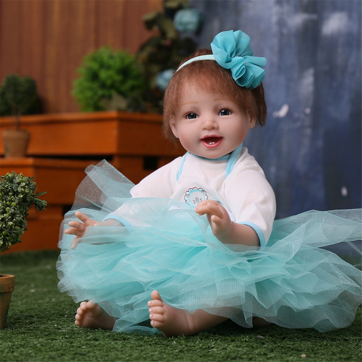 baby girl blue clothes