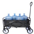 thumbnail image 1 of Folding Wagon Cart, Portable Large Capacity Beach Wagon, Heavy Duty Utility Collapsible Wagon with All-Terrain Wheels, Outdoor Garden Cart Foldable Wagon for Sports, Shopping, Camping, 1 of 9
