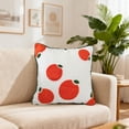 thumbnail image 1 of Orange Embroidered Pillowcase Fruit Pillow Cover Home Decoration, 1 of 6
