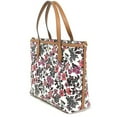 thumbnail image 2 of Tory Burch Women's Kerrington Small Top Zip Tote Shoulder Bag (Floral), 2 of 3