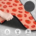 thumbnail image 3 of Yiaed Tomato Print Carpet Floor Mats for Cars, Auto Accessories Front & Rear Car Floor Mats Car Floor Foot Mat Sets of 4 Pieces, 3 of 7