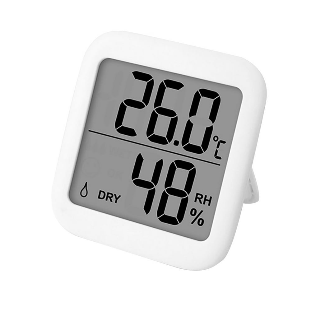 Digital Thermometer Hygrometer Living Room Baby Room LCD Display