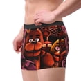 thumbnail image 2 of Pofeuu Five Nights At Freddy'S Pattern Men's Boxer Briefs with Elastic Waistband and 3D Space Capsule Design, Soft and Breathable Underwear for Comfort and Style-XX-Large, 2 of 5