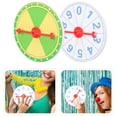 thumbnail image 1 of WHAMVOX Prize Wheel for Parties with Smooth Rotation and Assorted Colors Plastic and Paper Party Game Props 2 Pieces, 1 of 8