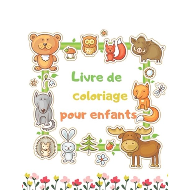 Livre De Coloriage Pour Enfants Animal Mignon Chien Chat Elephant Lapin Ours Livres A Colorier Pour Enfants Enfants De 2 A 4 Ans Paperback Walmart Com Walmart Com