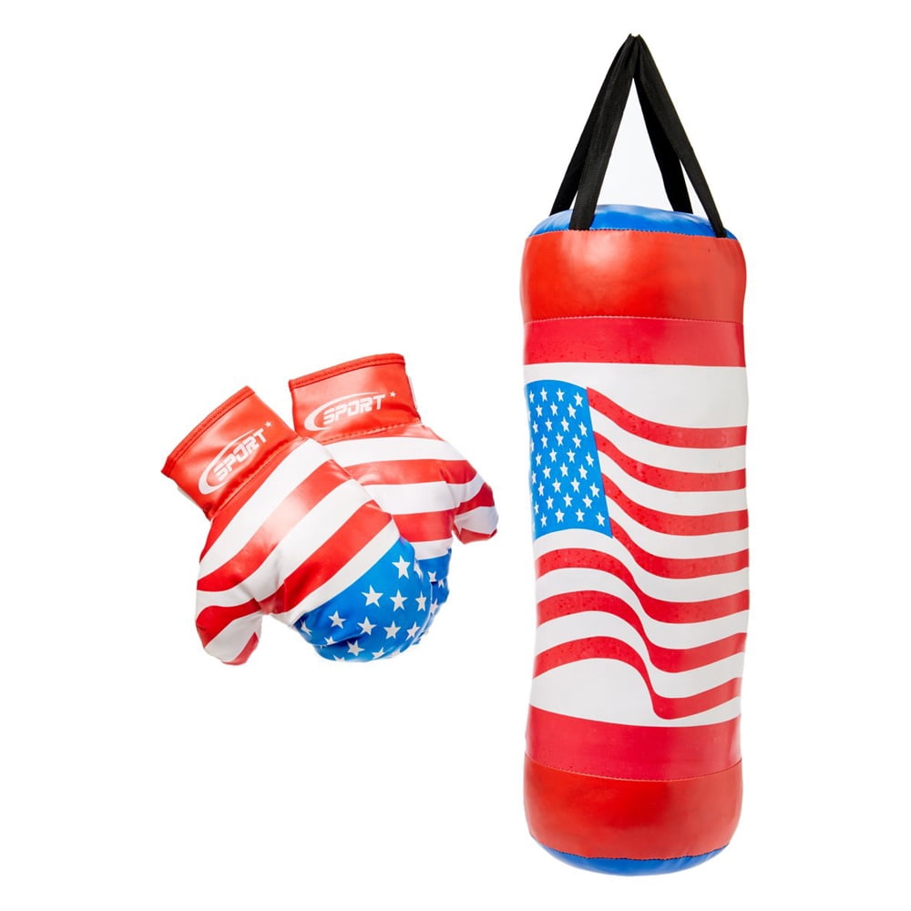 USA Boxing Children's Pretend Play Toy Boxing Play Set w/ Stuffed