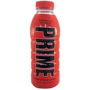 Prime Hydration Drink Tropical Punch, 16.9 fl oz, Single Plastic Bottle