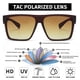 thumbnail image 4 of Gafas de Sol JIM HALO Retro Polarizadas Cuadradas UV400 para Hombre y Mujer, 4 of 7