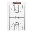 thumbnail image 2 of Tablero De Entrenamiento De Baloncesto De PVC, Portapapeles De Entrenamiento De Borrado En Seco, Pizarra Blanca De Estrategia Para Juegos, Entrenamiento De Planificación De Juegos, 2 of 7
