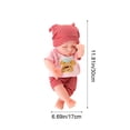 thumbnail image 3 of Muñeca bebé renacida realista | Muñeca de vinilo elastómero con peso realista para niños y adultos | Juguete relajante con cuerpo suave y detalles detallados, 3 of 6