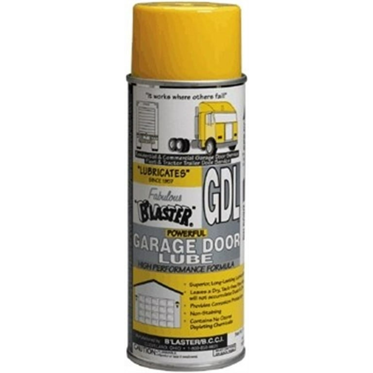Blaster 9.3 oz. Premium Silicone Garage Door Lubricant Spray (Pack of 12)  16-GDL - The Home Depot