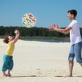 thumbnail image 3 of Inflatable Beach Balls 20” Lively Print Summer Water Toys - 3 Pieces, 3 of 8