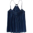 thumbnail image 1 of Aeropostale Womens Wide Fit Cropped Tank Cami Tank Top, Azul, X-Large Aeropostale Cami, 1 of 1