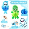 thumbnail image 3 of 2 Pcs Bath Loofahs Kids Toddler Body Loofahs Cute Cartoon Kids Loofah Kid Bath Sponges Loofah Bath Pouf Body Scrubber Mesh Loofah Sponges for Children Shower Washing Exfoliating (Animal), 3 of 5