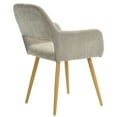 thumbnail image 5 of Upholstered Desk Chair No Wheels, 5 of 10