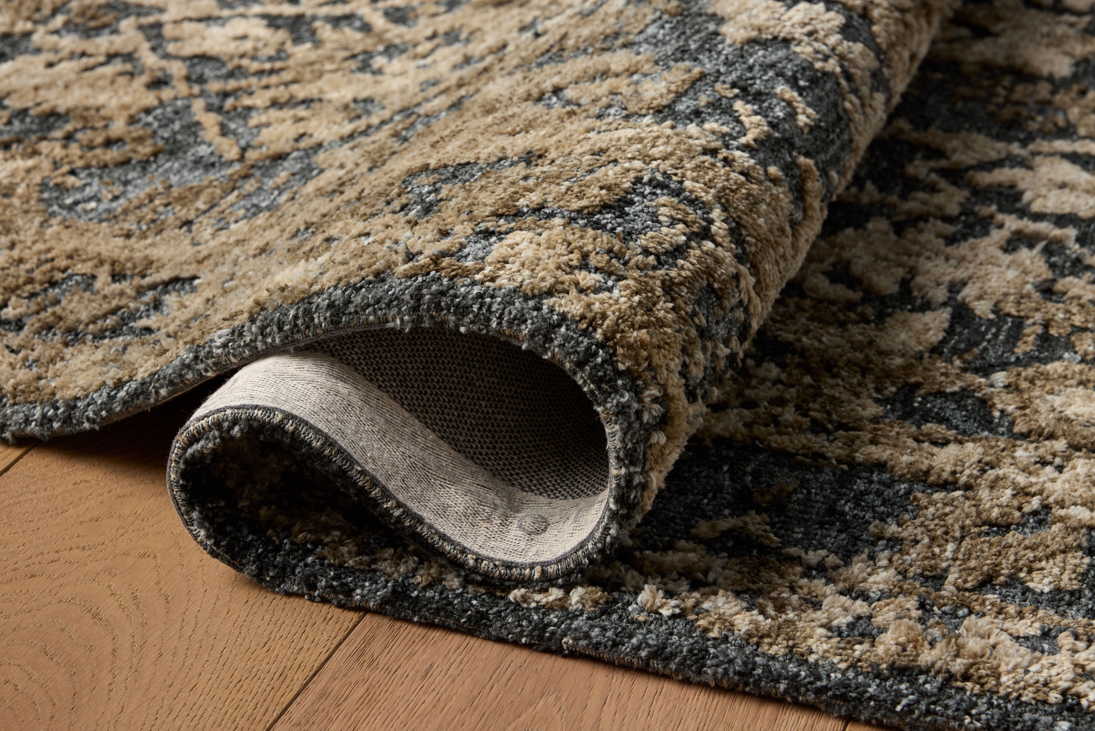Loloi Percival Denim /Granite Area 18" x 18" Sample Area Rug