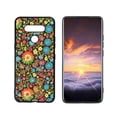 thumbnail image 1 of Bohemian-Eclectic-Ukrainian-Floral-Folk-Art Phone Case, Degined for LG Q51 Case Men Women, Flexible Silicone Shockproof Case for LG Q51, 1 of 1