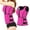 Pink, variant on FIEWESEY Women Waist Trainer Corset Sauna Thermo Sweat Weight Loss Body Shaper Corset (Black, M)