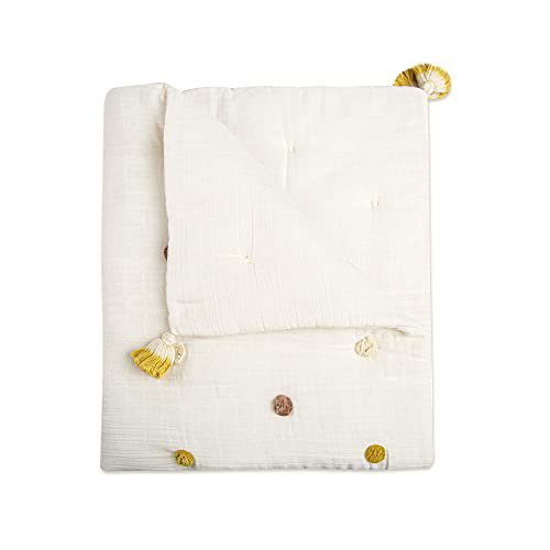 Crane Baby Kendi Collection, Pom Pom Blanket