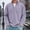 Purple, variant on FAOWME Men's Pullover Long Sleeve Stand Collar Half Zipper Solid Color Comfortable Breathable Sweatshirt For Casual Daily Wear Black L