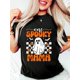 thumbnail image 1 of 100% Cotton one Spooky Mama Matching Family Halloween Costumes T-Shirt Women's oversized Tee Causal Breathable Classic Comfort Tops, 1 of 5
