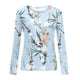 thumbnail image 4 of Blusa suelta informal con cuello redondo y manga larga para mujer Fridja  czfsfas2574, 4 of 5