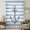 Indigo Blue, variant on Navy Blue Birds Sheer Curtains 45 Inches Long for Bedroom, Coastal Nautical Summer Striped Light Filtering Privacy Drapes, Breathable Semi Sheer Short Window Treatment for Kitchen Cafe Bathroom