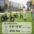 thumbnail image 4 of Narrak E Trike Electric Tricycle for Adults, 700W Brushless Motor 16MPH Fat Tire Folding Trike, Step-Thru 3 Wheel Electric Bicycle, Up to 40 Miles Orange, 4 of 11
