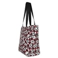 thumbnail image 2 of Vsdgher French Bulldog1 print Reusable Shopping Grocery Bags for Women Shopping with Pouch Foldable Pouch Lightweight Polyester Fabric, 2 of 6