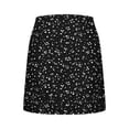 thumbnail image 6 of PYGNJK Women's Plus Size Printed Skirts High Waist Underneath Boho Tiered Flowy Tennis Skirts Casual Mini Skirt, 6 of 6