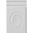 thumbnail image 2 of 5 3/4"W x 9 3/8"H x 1"P Adonis Bullseye Plinth Block, 2 of 2