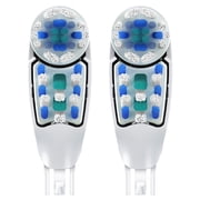 Oral-B Toothbrush Heads, Deep Clean Battery Powered Toothbrush Replacement Brush Heads, 2 Count