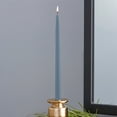 thumbnail image 2 of ROOT Candles Unscented Dipped Taper Candles, 12-inch Tall, Box of 12, Color: Williamsburg Blue, 2 of 3