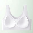 thumbnail image 7 of VISALY Sports Bras for Women High Support, High Support Adjustable Strap Full Coverage Up Bras Comfortable No Underwire Wireless Bras, Backless Bra, Bras, Sleep Bra (Light Blue, XXL), 7 of 7