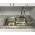 thumbnail image 6 of Design House 33" Handmade Stainless Steel Single Drop-In Kitchen Sink with Single-Hole Faucet Compatibility, Silver, 6 of 17