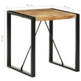 thumbnail image 4 of vidaXL Dining Table 70x70x75 cm Solid Rough Mango Wood, 4 of 5