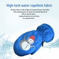 thumbnail image 2 of Manoplas Para Niños, Guantes Impermeables De Invierno A Prueba De Viento, Guantes De Esquí Cálidos Con Forro Polar Grueso, Regalos Para Niños Y Niñas Cateissary  AP008121-01, 2 of 6