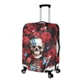 thumbnail image 2 of HELLHERO Skull and Butterfly Pattern Suitcase Cover for Friends, Polyester Spandex Wear Resistant Anti Aging Travel Accessories All Size, 2 of 7