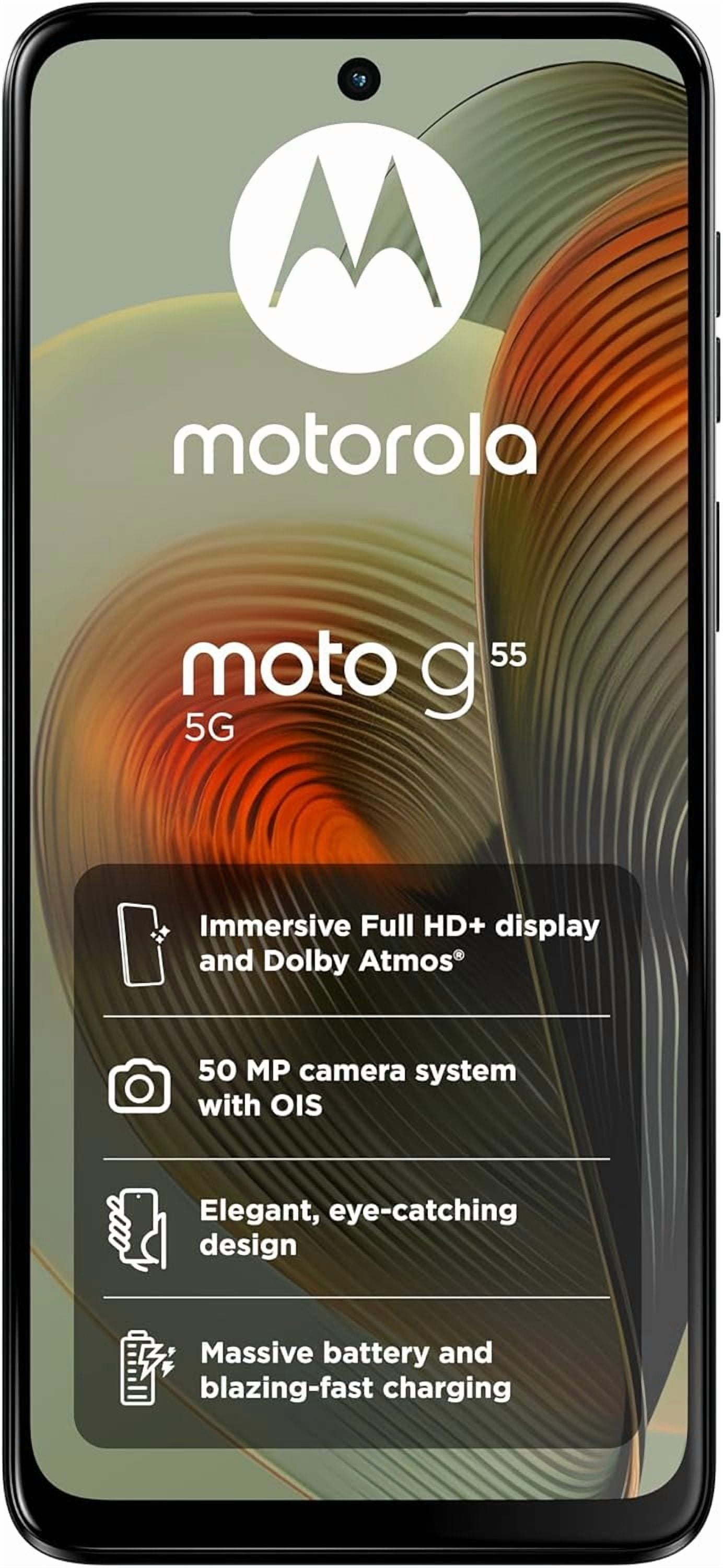 Motorola Moto G55 5G 8GB RAM 256GB | 6.49” 120Hz IPS LCD