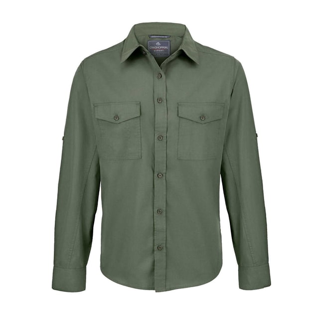 Craghoppers Expert Chemise à Manches Longues pour Homme Kiwi