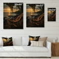 thumbnail image 4 of Designart "Tropical Vibes Beach Photo XXX" Nautical & Beach Print on Natural Pine Wood, 4 of 5