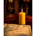 thumbnail image 3 of Cernunnos Farms - Beeswax Candles - Large Rustic Pillar Beeswax Candle - Pure Canadian Beeswax - 60 Hour Burn Time - Natural Honey Scent, 3 of 3