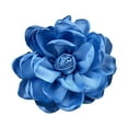 thumbnail image 2 of Broche de flores para regalo, pinza para el pelo con flores para bodas, banquetes, accesorios de ropa. Azul, 2 of 9