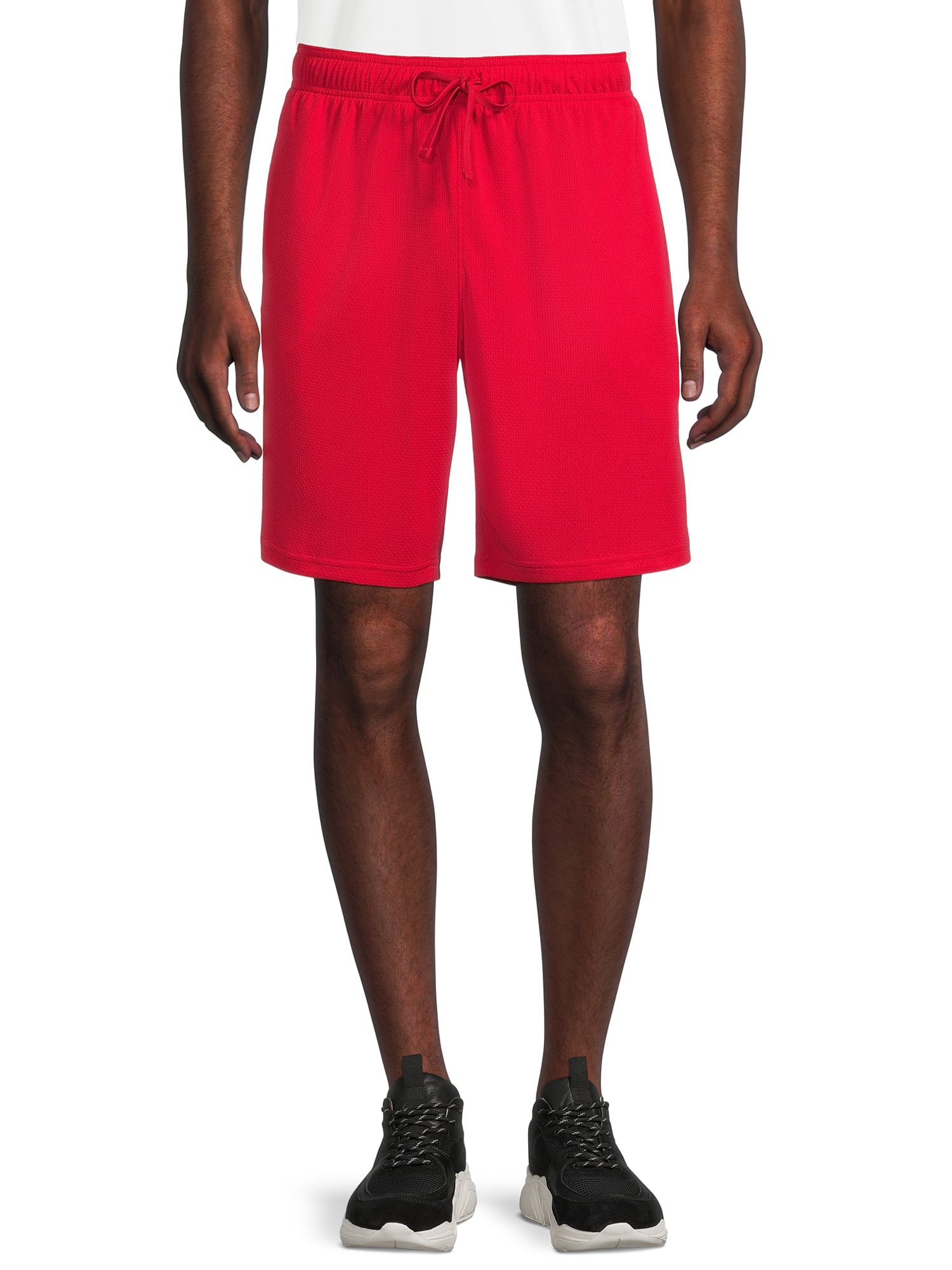 Athletic Works Men's and Big Men's 9" Active Mesh Shorts, up to Size 5XL