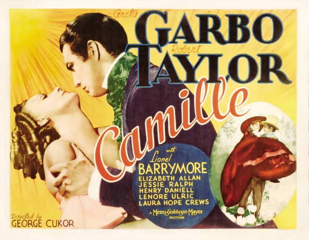 Camille From Left: Greta Garbo Robert Taylor Inset From Left: Greta Garbo  Robert Taylor 1936. Movie Poster Masterprint - Item # VAREVCMMDCAMIEC003H -  Walmart.com - Walmart.com